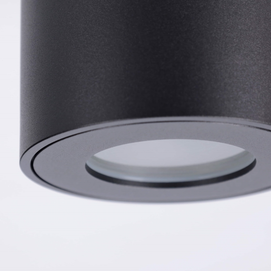 BRILAGI - Foco de baño MIA 1xGU10/30W/230V 84x80 mm negro IP54