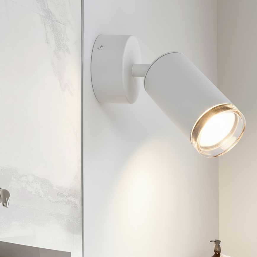 Brilagi - Foco de baño SELE 1xGU10/30W/230V IP44 blanco