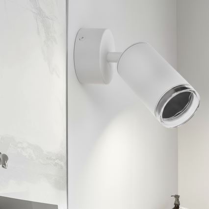Brilagi - Foco de baño SELE 1xGU10/30W/230V IP44 blanco