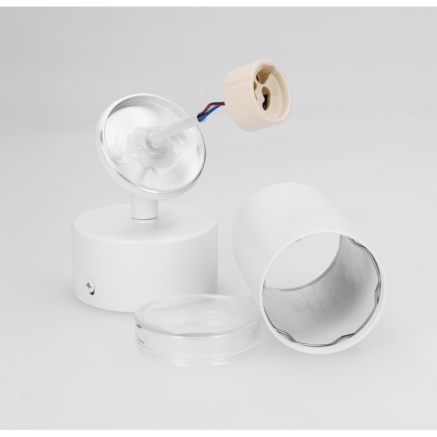 Brilagi - Foco de baño SELE 1xGU10/30W/230V IP44 blanco