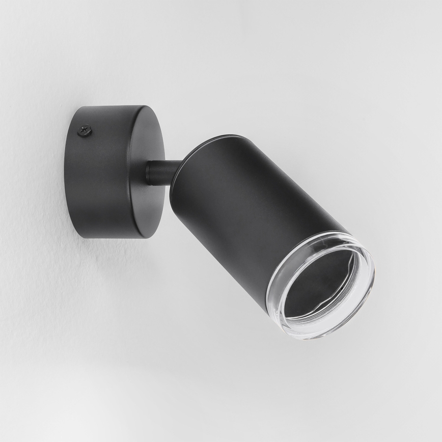 Brilagi - Foco de baño SELE 1xGU10/30W/230V IP44 negro