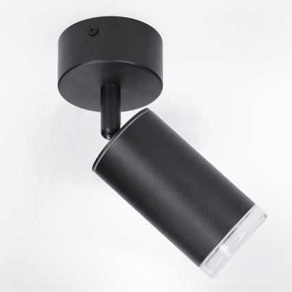 Brilagi - Foco de baño SELE 1xGU10/30W/230V IP44 negro