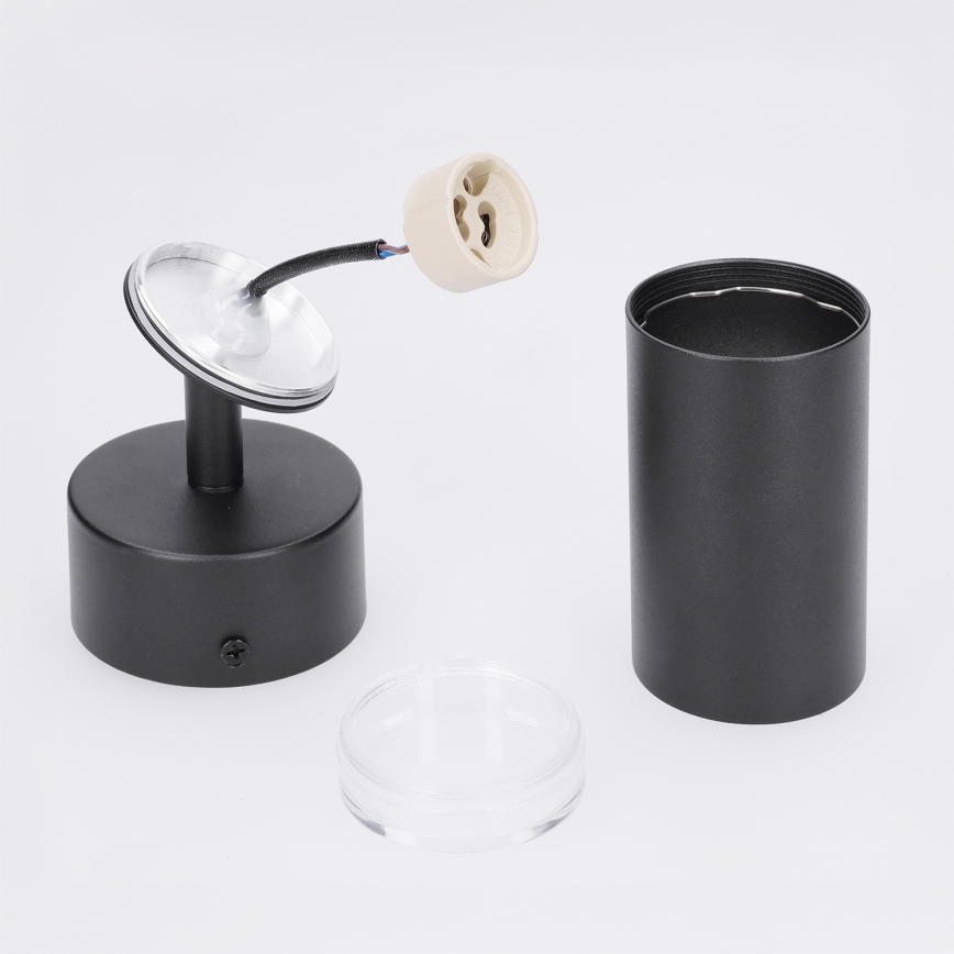 Brilagi - Foco de baño SELE 1xGU10/30W/230V IP44 negro