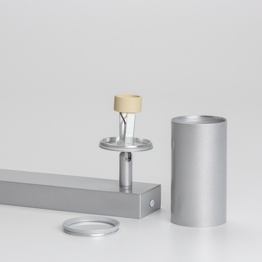 Brilagi - Foco de baño SELE 3xGU10/30W/230V IP44 plata