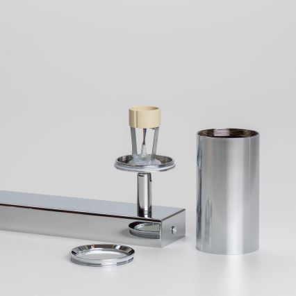 BRILAGI - Foco de baño SELE 4xGU10/30W/230V IP44 cromo brillante