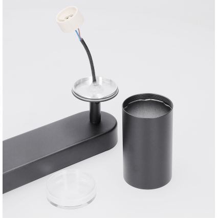 Brilagi - Foco de baño SELE 4xGU10/30W/230V IP44 negro
