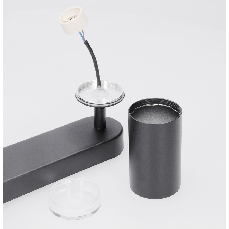 Brilagi - Foco de baño SELE 4xGU10/30W/230V IP44 negro