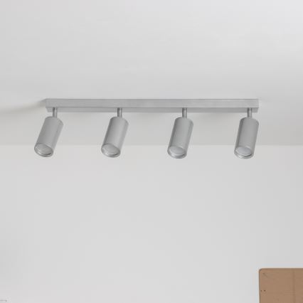 Brilagi - Foco de baño SELE 4xGU10/30W/230V IP44 plata