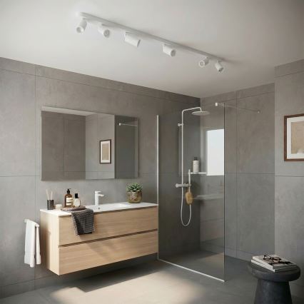 Brilagi - Foco de baño SELE 6xGU10/30W/230V IP44 blanco
