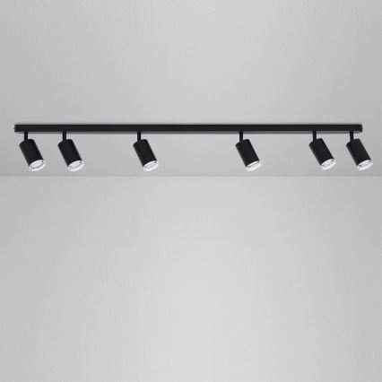 Brilagi - Foco de baño SELE 6xGU10/30W/230V IP44 negro
