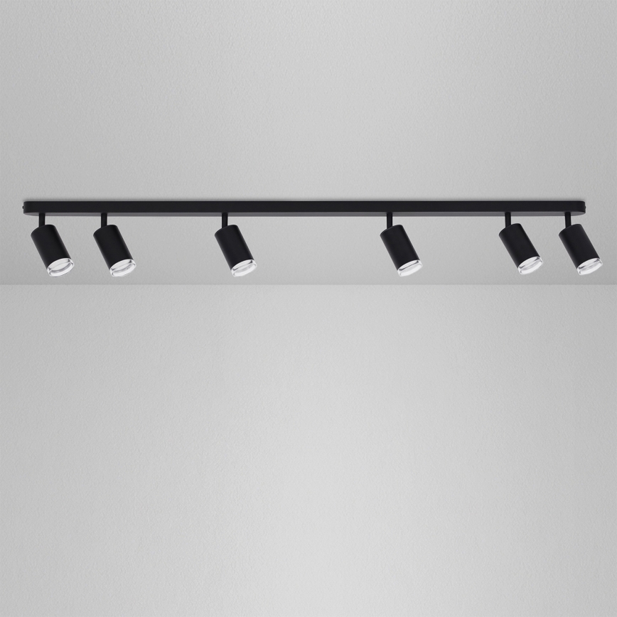 Brilagi - Foco de baño SELE 6xGU10/30W/230V IP44 negro