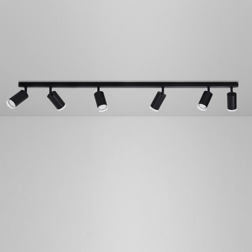Brilagi - Foco de baño SELE 6xGU10/30W/230V IP44 negro