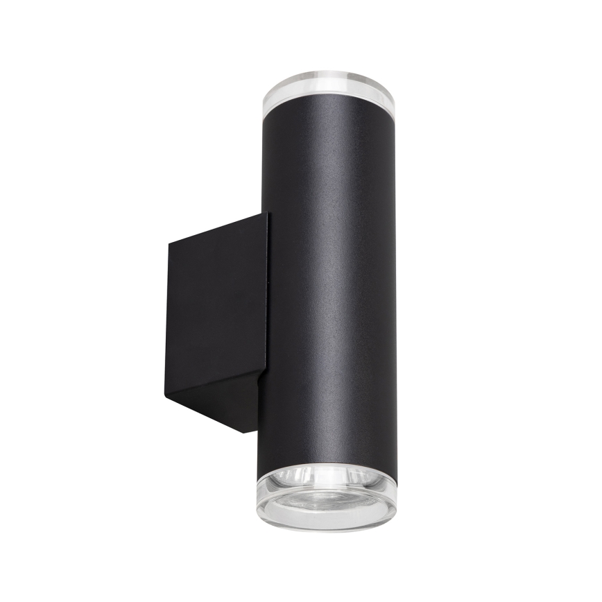 Brilagi - Aplique de pared para baño SELE AQUA 2xGU10/30W/230V IP44 negro