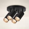 Brilagi - Foco de baño SELE AQUA 4xGU10/30W/230V IP44 negro