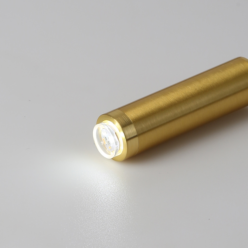 Brilagi - Foco de pared LED regulable MAYA 1xG9/4W/230V blanco/dorado 2700-6500K Wi-Fi Tuya