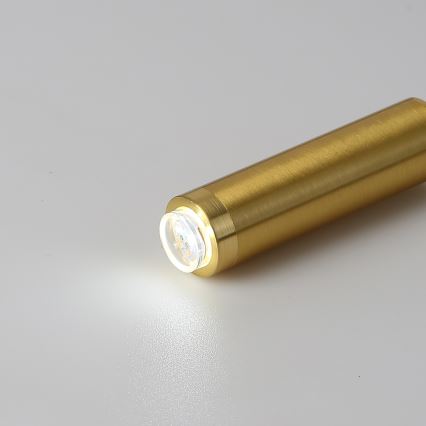 Brilagi - Foco de pared LED regulable MAYA 1xG9/4W/230V negro/dorado 2700-6500K Wi-Fi Tuya