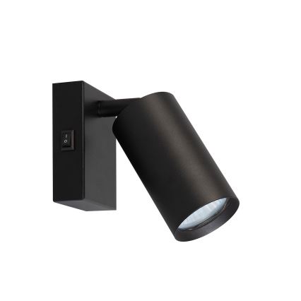 Brilagi - Aplique de pared LED RGBW regulable SELE 1xGU10/4,8W/230V 3000K negro + mando a distancia