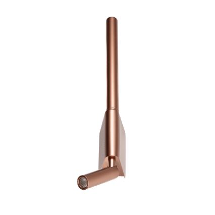 BRILAGI - Aplique de pared LED orientable VIXON, LED/3W/230V + LED/5W, bronce, IRC 90