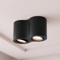 BRILAGI - Foco de techo MIA DOUBLE 2xGU10/30W/230V negro
