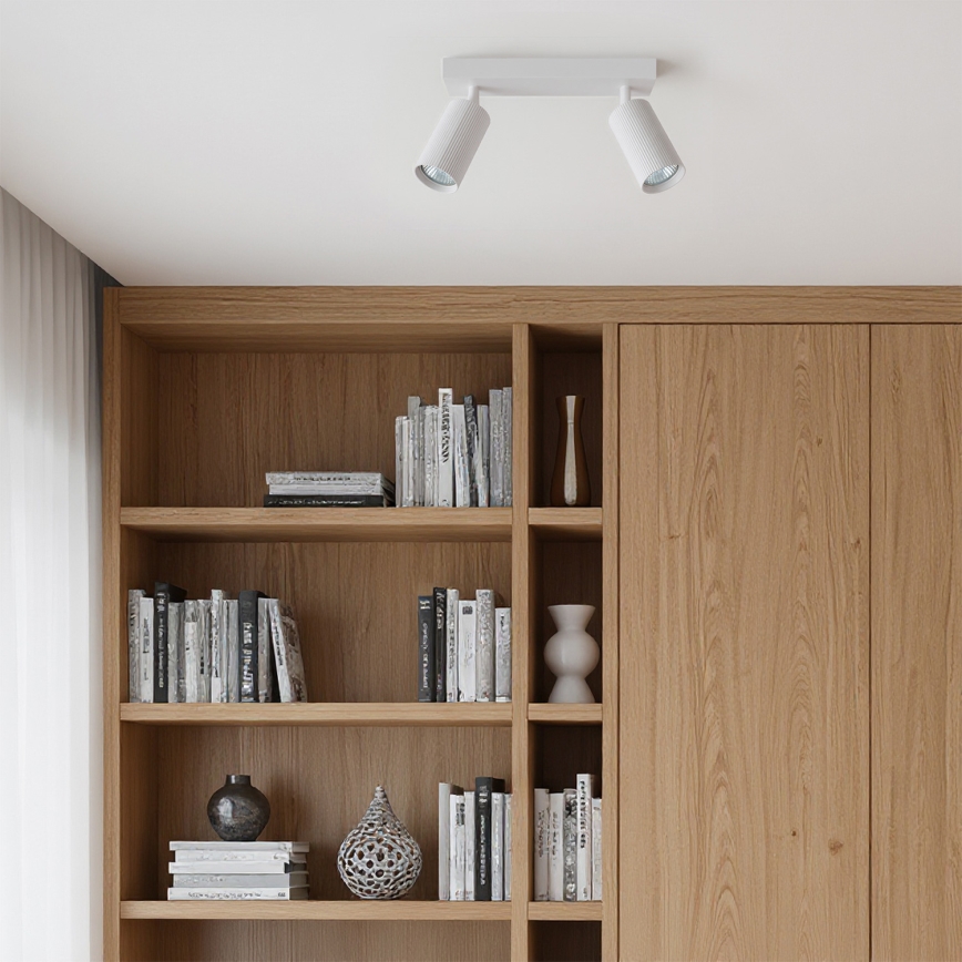 Brilagi - Foco de techo SELE MODERN 2xGU10/30W/230V blanco