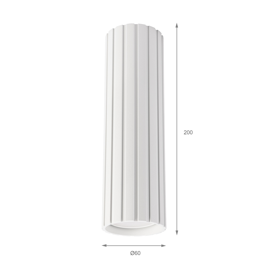 Brilagi - Foco direccional CRISPINA 1xGU10/10W/230V 20 cm blanco
