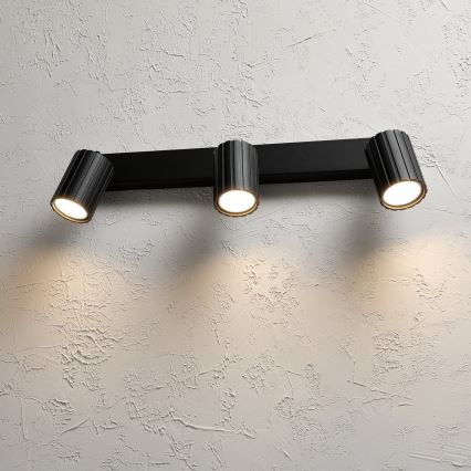 Brilagi - Foco direccional CRISPINA 3xGU10/10W/230V negro