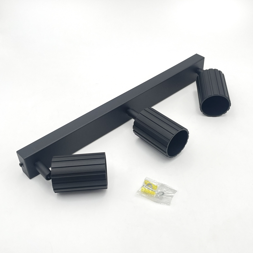 Brilagi - Foco direccional CRISPINA 3xGU10/10W/230V negro