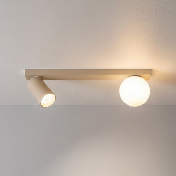 Brilagi - Foco direccional SELE BALL 1xGU10/30W/230V + 1xG9/10W beige