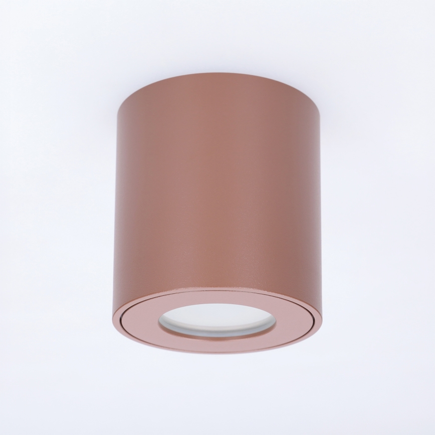 BRILAGI - Foco empotrable de baño MIA 1xGU10/30W/230V 84x80 mm marrón IP54