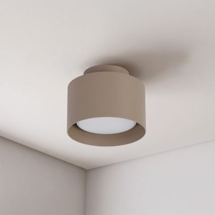 BRILAGI - Foco empotrable LED BACKLIT 1xGX53/15W/230V + LED/3W Ø 10 cm beige