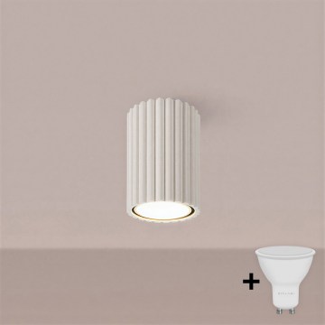 BRILAGI - Foco empotrable LED CRESTO 1x GU10/10W/230V 10 cm color crema