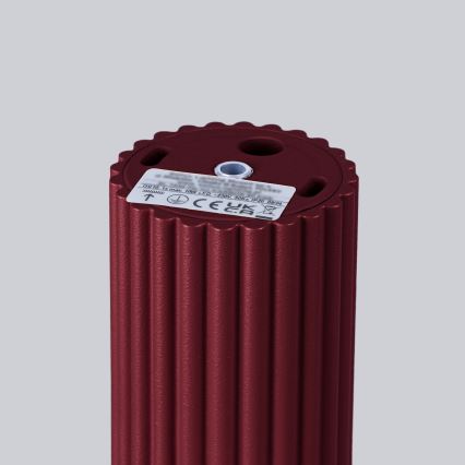 BRILAGI - Foco empotrable LED CRESTO 1xGU10/10W/230V 10 cm burdeos