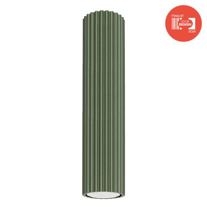 Brilagi - Foco empotrable LED CRESTO 1xGU10/10W/230V 30 cm verde