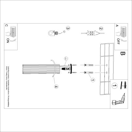 Brilagi - Foco empotrable LED CRESTO 1xGU10/10W/230V 30 cm verde