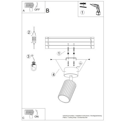 Brilagi - Foco empotrable LED CRESTO 1xGU10/10W/230V burdeos