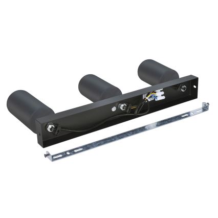 Brilagi - Luminaria empotrable LED RGBW regulable SELE 3xGU10/4,8W/230V 3000K antracita + mando a distancia