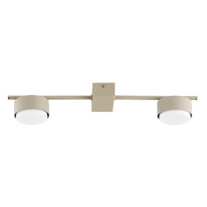BRILAGI - Foco empotrable LED RGB+CCT regulable MONO 2xGX53/14W/230V 2700–6500K Wi‑Fi Tuya beige