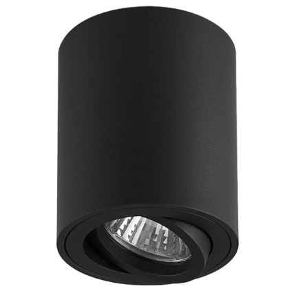 Brilagi - Foco empotrable LED RGBW regulable MIA 1xGU10/4,8W/230V 3000K 100x80 mm negro + mando a distancia