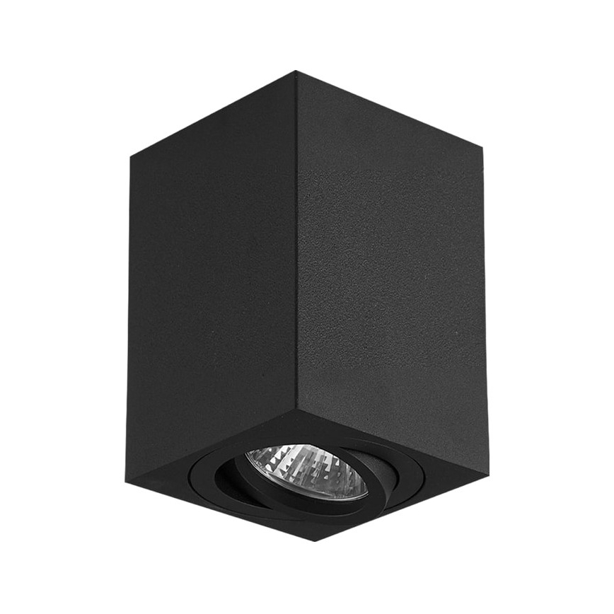 Brilagi - Foco empotrable LED RGBW regulable MIA 1xGU10/4,8W/230V 3000K 100x80 mm negro + mando a distancia