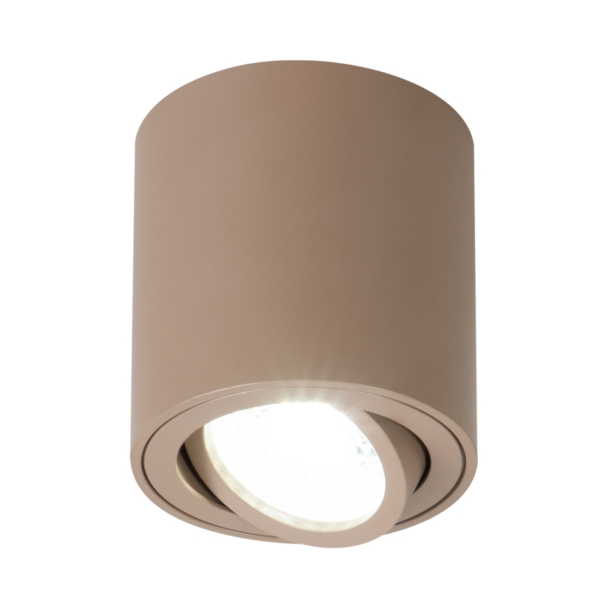 Brilagi - Spot empotrable regulable LED RGBW MIA 1xGU10/4,8W/230V 3000K 84x80 mm beige + mando a distancia