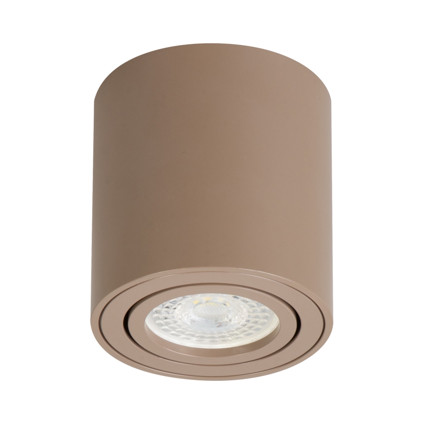 Brilagi - Spot empotrable regulable LED RGBW MIA 1xGU10/4,8W/230V 3000K 84x80 mm beige + mando a distancia