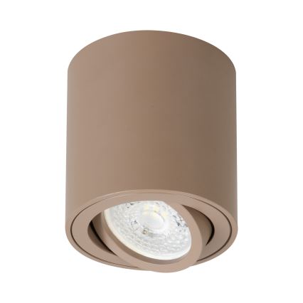 Brilagi - Spot empotrable regulable LED RGBW MIA 1xGU10/4,8W/230V 3000K 84x80 mm beige + mando a distancia