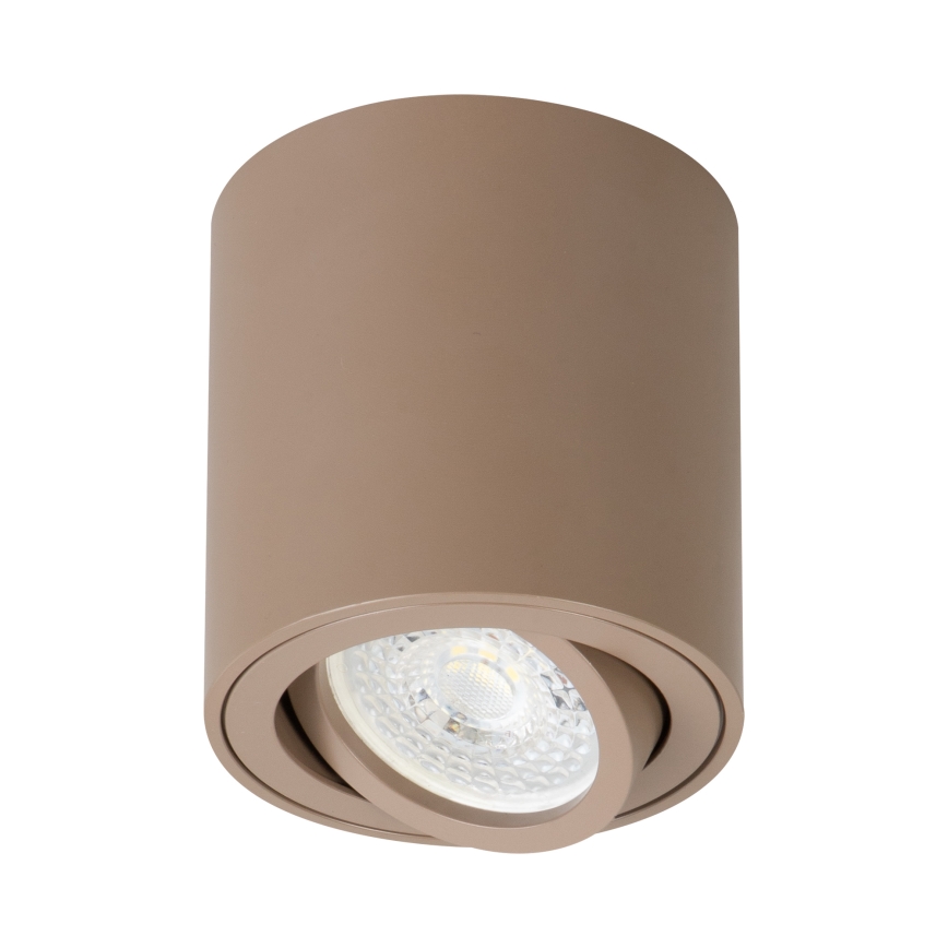 Brilagi - Spot empotrable regulable LED RGBW MIA 1xGU10/4,8W/230V 3000K 84x80 mm beige + mando a distancia