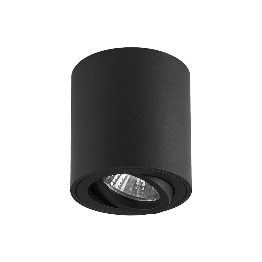 Brilagi - Foco empotrable LED RGBW regulable MIA 1xGU10/4,8W/230V 3000K 84x80 mm negro + mando a distancia