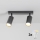 Brilagi - Foco empotrable LED RGBW regulable SELE 2xGU10/4,8W/230V 3000K negro/dorado + mando a distancia