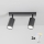 Brilagi - Foco empotrable LED RGBW regulable SELE 2xGU10/4,8W/230V 3000K negro + mando a distancia