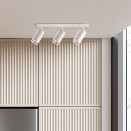 Brilagi - LED RGBW Foco empotrable regulable SELE DIAMANT 3xGU10/4,8W/230V 3000K blanco + mando a distancia