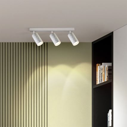 Brilagi - LED RGBW Foco empotrable regulable SELE DIAMANT 3xGU10/4,8W/230V 3000K blanco + mando a distancia