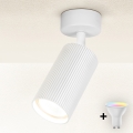 Brilagi - Foco empotrable LED RGBW regulable SELE MODERN 1xGU10/4,8W/230V 3000K blanco + mando a distancia