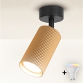 Brilagi - Foco empotrable LED RGBW regulable SELE MODERN 1xGU10/4,8W/230V 3000K dorado + mando a distancia